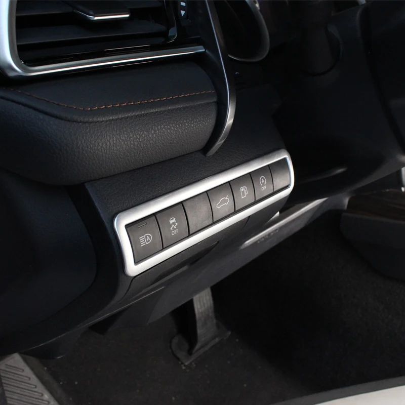 1 шт. хромированный АБС-пластик для внутренней отделки багажника Toyota Camry 2018