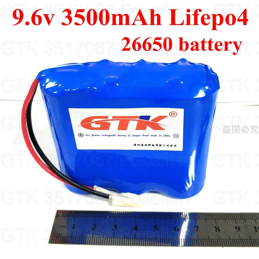 TF карта с фактическим объемом Lifepo4 3s 9 6 V аккумуляторная батарея 26650 3500mAh 9v PCB для