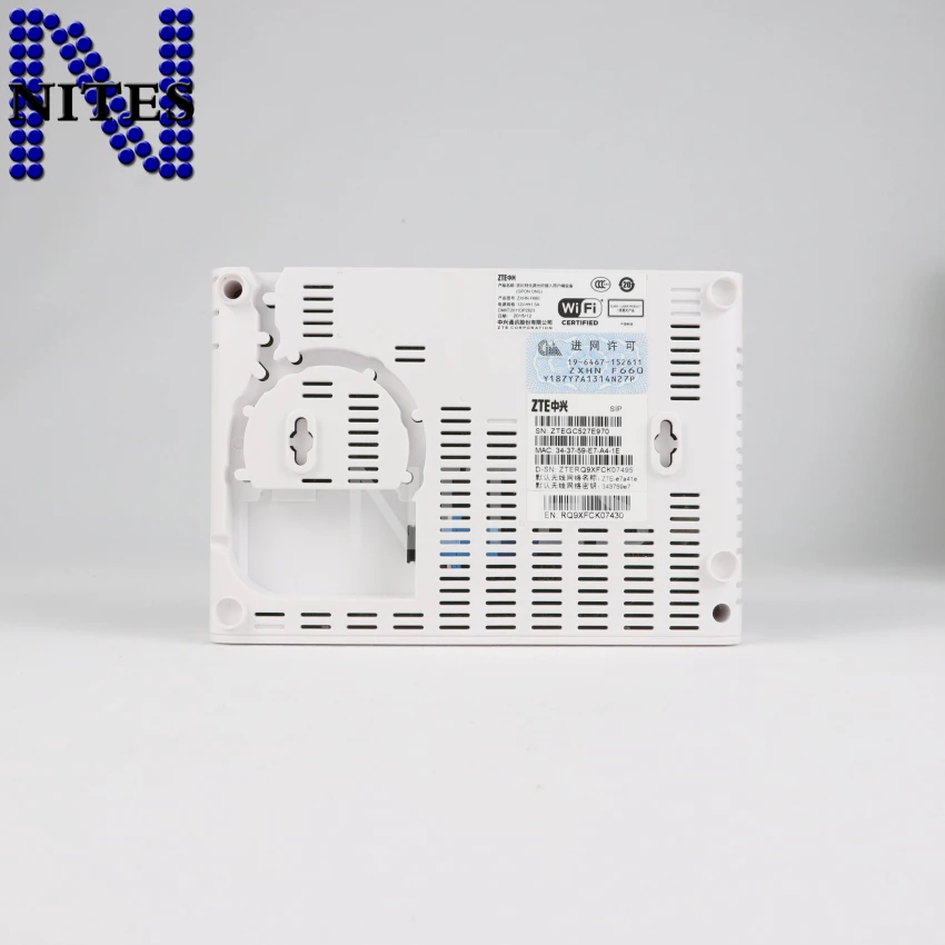 Бесплатная доставка/Оригинальный Новый ZTE ZXA10 F660 GPON ONU 4 FE + 2 voice WIFI Поддержка