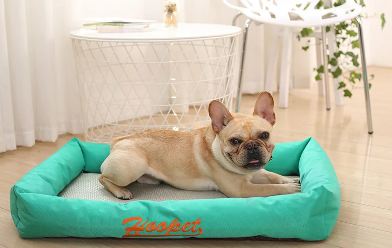 HOOPET Pet Doghouse летняя двухместная кровать для собак диван-кровать съемный Прохладный хорошее качество