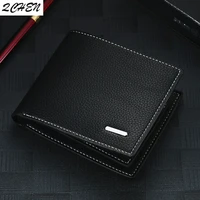 mens wallet fashion 2020 mens wallet with coin bag zipper small money purses new design dollar slim purse money clip wallet 508