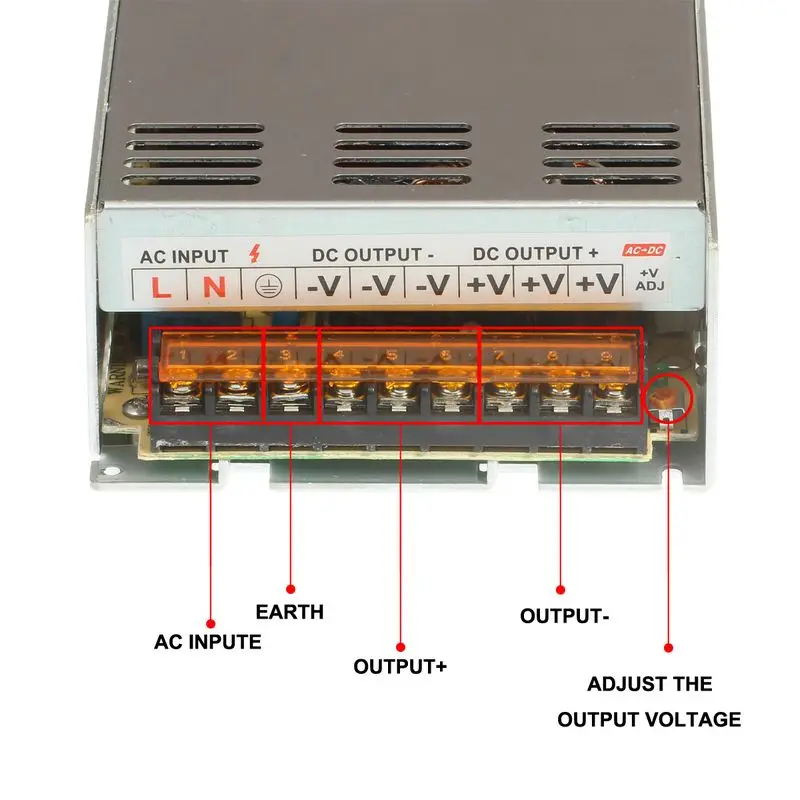 Импульсный источник питания DC48V 10A 480W трансформатор для 5050 5730 5630 3528 светодиодный
