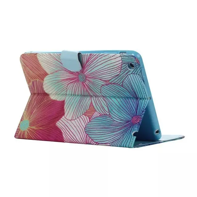 Модный кожаный чехол с цветочным принтом дерево любви книжка для Ipad Mini 1 2 3 Retina|cover