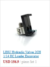 1 шт. DIY Модель LESU Гидравлический масляный насос для 1/14 1/16 RC Tmy самосвал TH04756