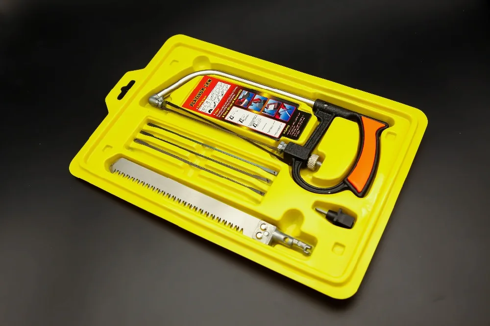 8 в 1 волшебная пила многоцелевая ручная DIY стальная металл дерево стекло Комплект