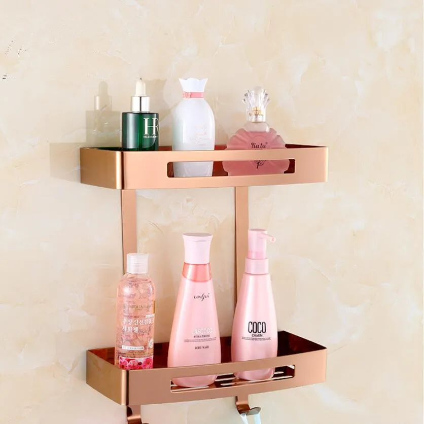 Настенная квадратная угловая полка для ванной комнаты из нержавеющей стали 304 |