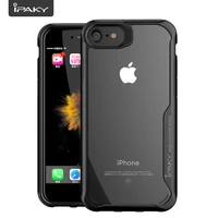 ipaky heavy duty clear case for iphone 7 and 7 plus flexible bumper transparent back case cover for iphone 7 plus crystal case