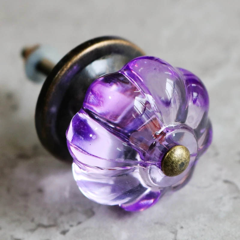 1 шт. пасторальная сельская и американская Ретро цветная прозрачная кристальная