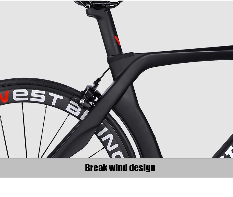WEST BIKING карбоновый шоссейный велосипед 22 скорости 700C шоссейный гоночный велосипед с SHIMANO R7000 карбоновый велосипед Bicicleta