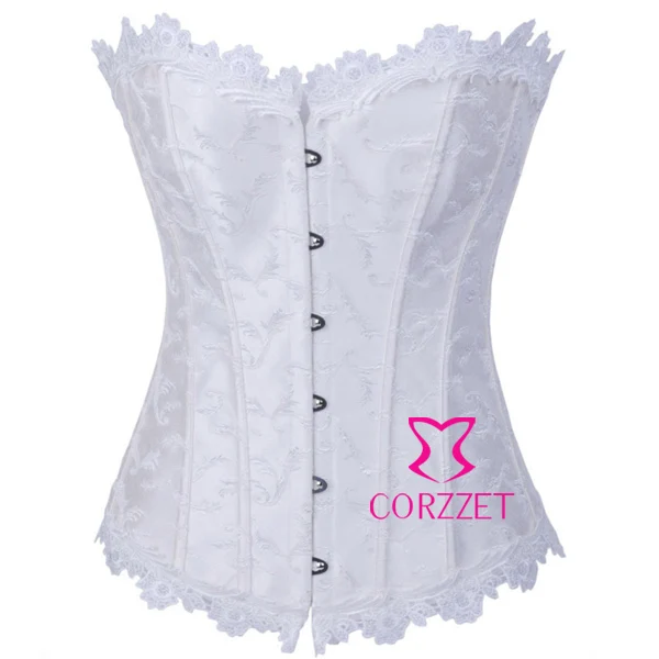 Женское нижнее белье белый корсет без бретелек с эффектом пуш ап|corset bodice|corset