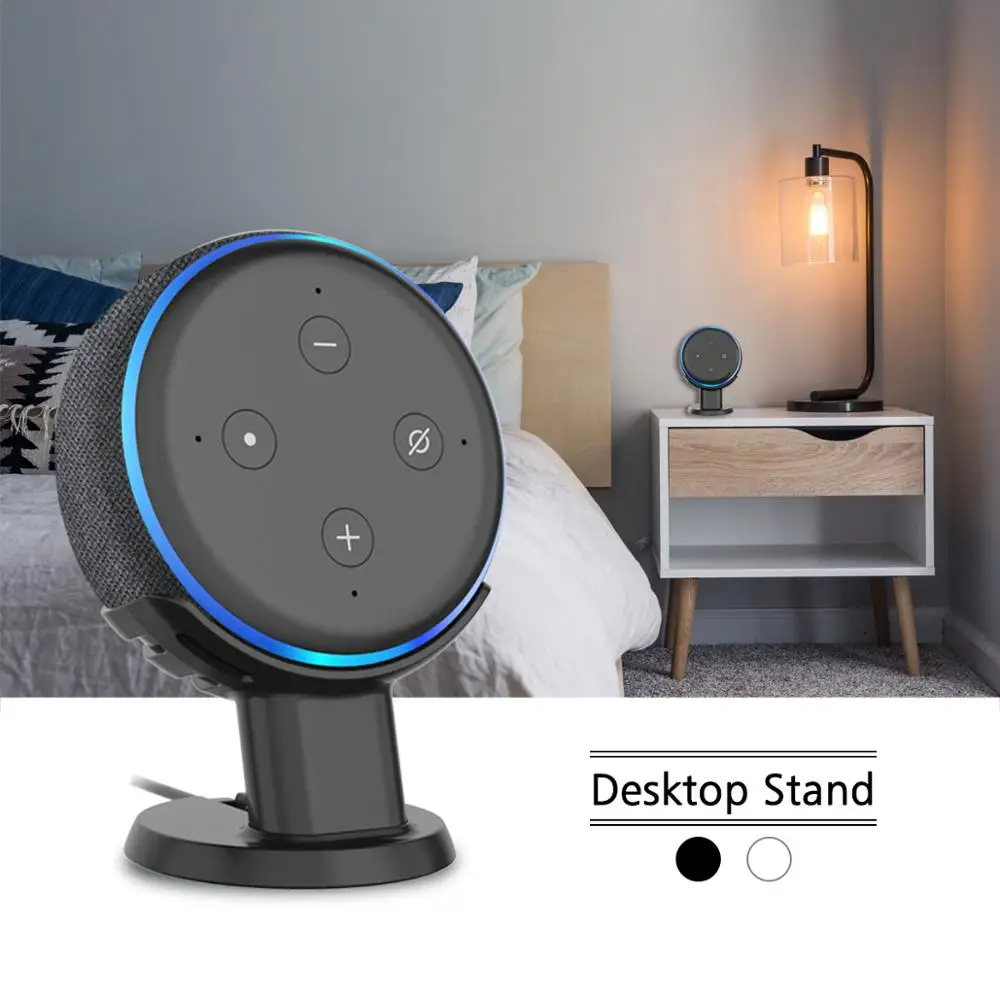 Подставка для крепления на пьедестал Amazon Alexa Echo Dot 3rd Gen очиститель Tidier внешний вид