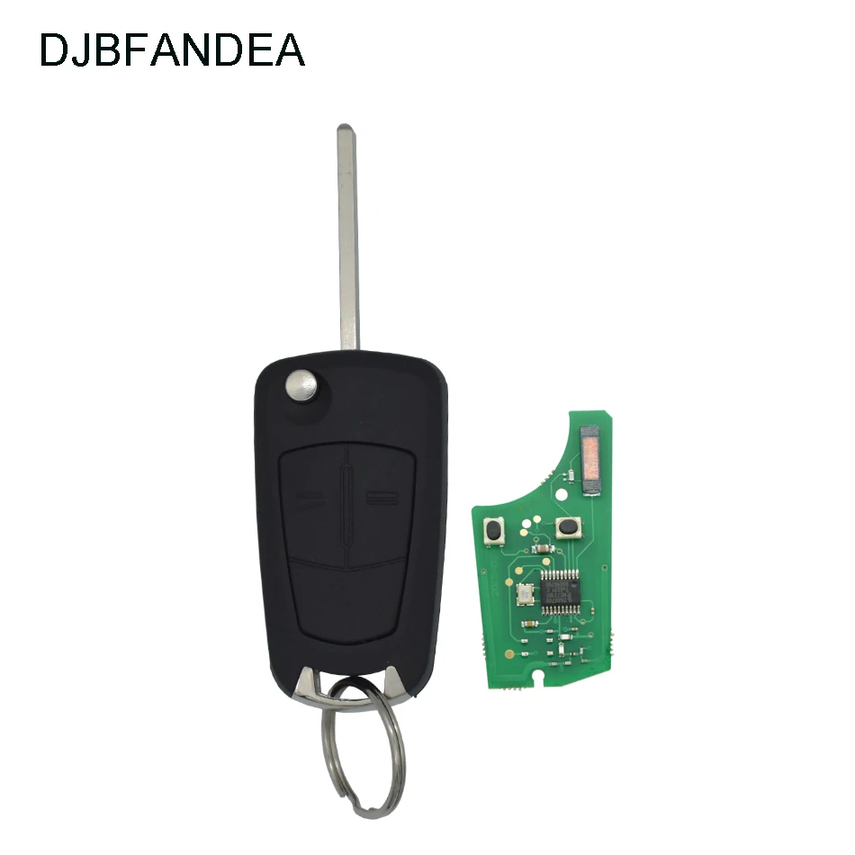 DJBFANDEA 434 МГц Автомобильный Брелок дистанционного управления с ключом для Vauxhall Opel