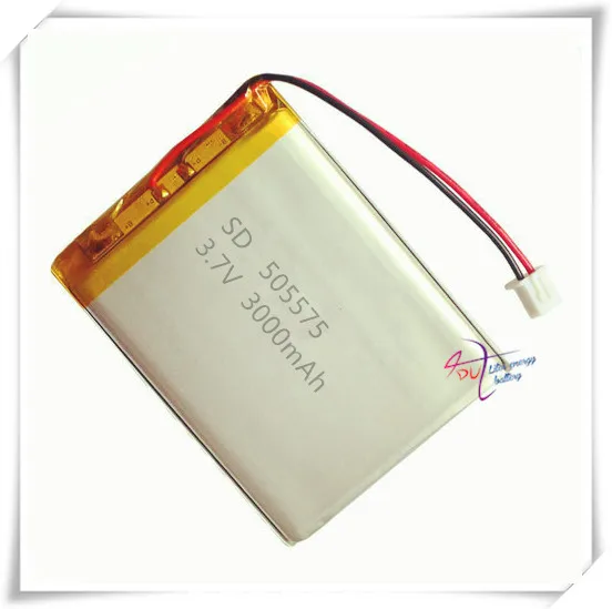 XHR 2P 2 54 505575 Мобильная мощность в 3000 мАч 515573 3 7 В литий полимерный аккумулятор с
