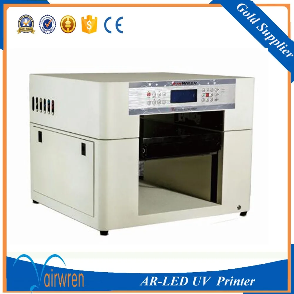 

CE Certification A3 Size UV LED Flatbed Printer 6 Color Customized Add Height for Mobile Phone Cover UV Printing Machine