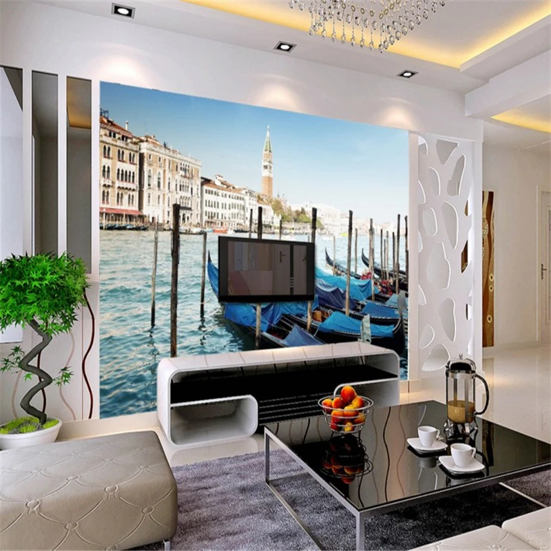 

beibehang Custom large-scale background wall 3D stereo romantic style TV backdrop papel de parede para quarto