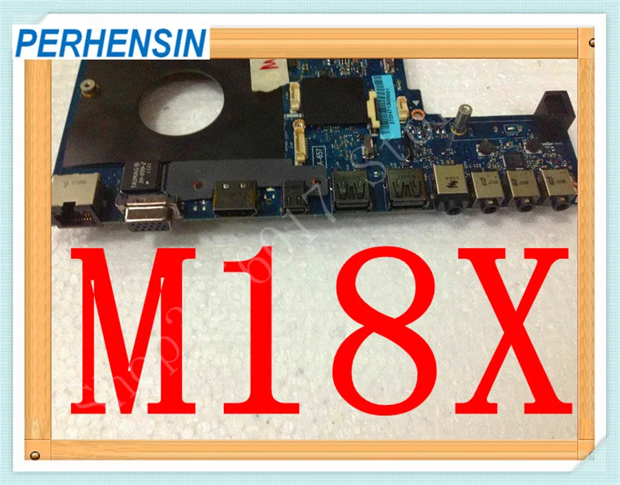 Для DELL Alienware M18X R2 Материнская плата ноутбука GRP9C 0GRP9C QBR10 LA-8321P rPGA989