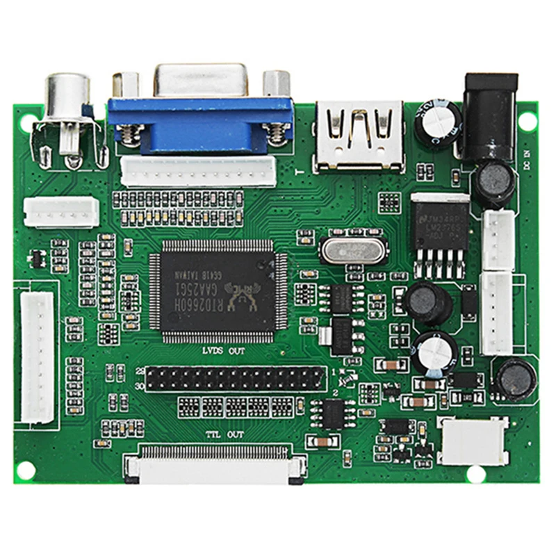 9 дюймов цифровой ЖК-экран 1024X600 Tft монитор + Hdmi/Vga драйвер платы Ttl контроллер для