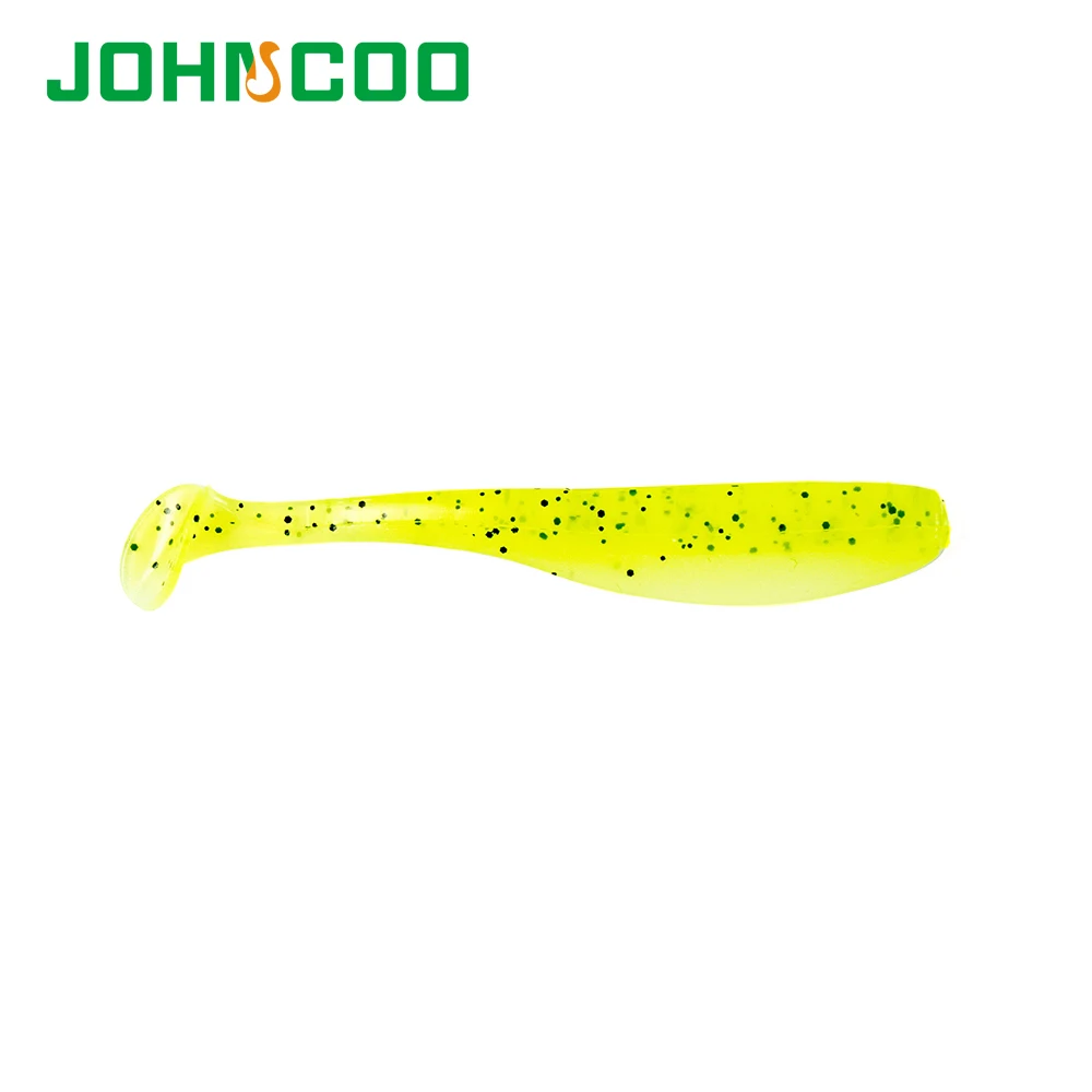 JOHNCOO Новинка 12 шт. искусственная рыболовная приманка Мягкая 7 см 1 85 г мягкая бас