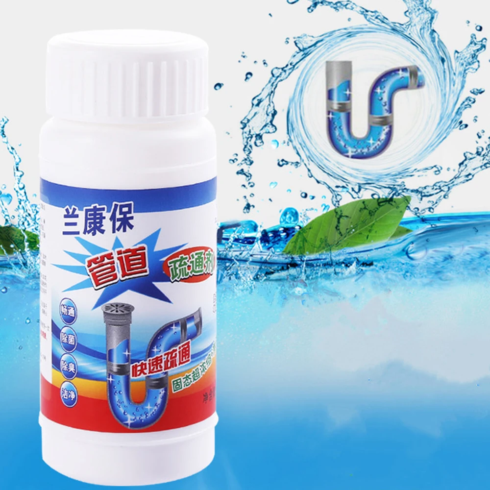 

Kitchen Effective Sewer Pipe Anti-clogging Agent Through Sewer Hair Decomposition Cleaning Agent for Toilet Deodorant