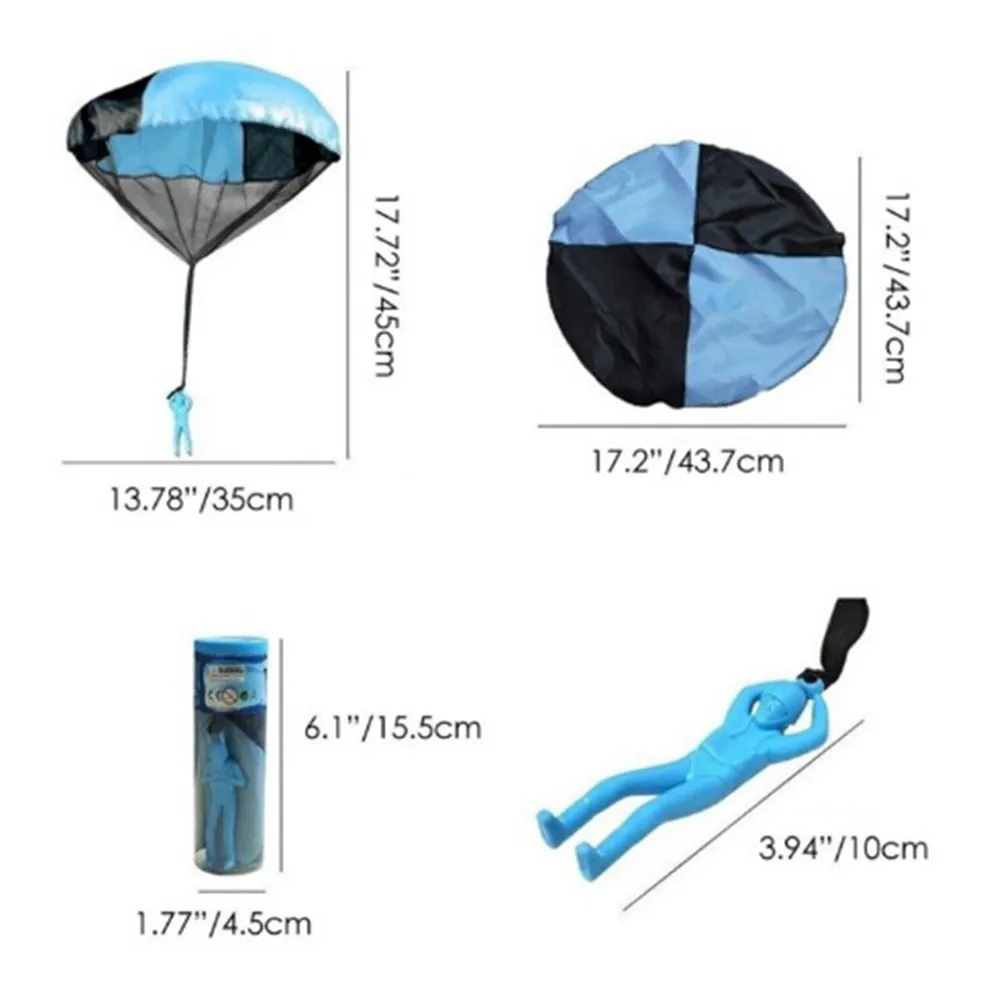 

Hand Throwing Mini Play Soldier Parachute Toys For Kids Outdoor Fun Sports Children's Educational Mini Parachuter Toys