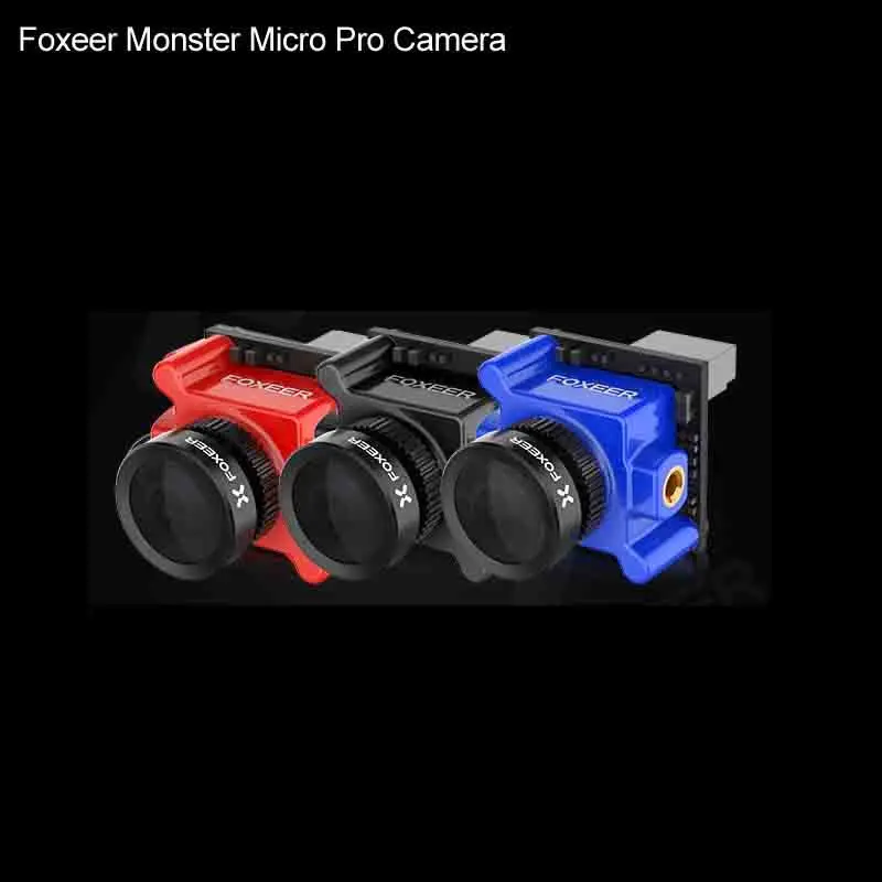 Камера Foxeer Monster Micro Pro с объективом 1 8 мм 16:9 1200TVL PAL/NTSC WDR низкой задержкой FPV