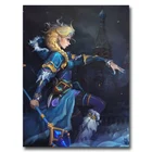 Dota 2 Rylai видео игра плакаты и принты гостиной дома фотографии настенные декорации искусство шелковая Живопись спальня современное украшение