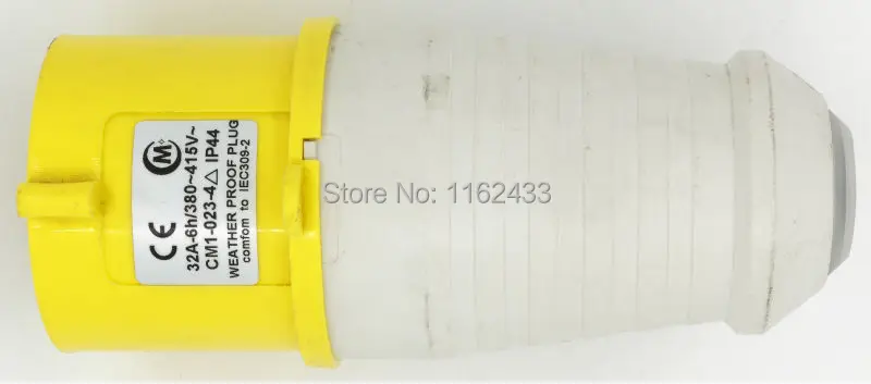 32A 2P E 3 pin 110-130V IP44 023-4 однофазный splashproof промышленный штекер | Обустройство дома