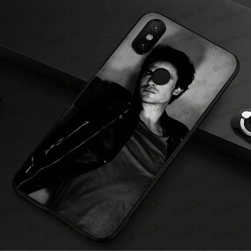 Умный чехол Babaite с дневниками вампира черный мягкий для телефона redmi 5plus 5A 6pro 4X note5A