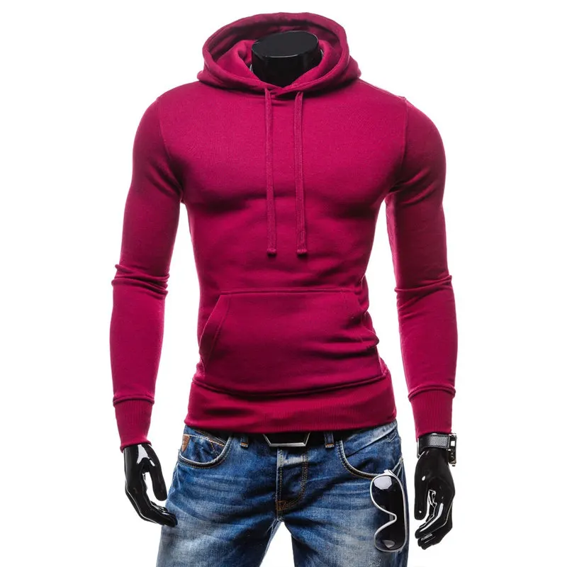 

ZOGAA Sweatshirt Men 2019 NEW Hoodies Brand Male Long Sleeve Solid Hoodies Sweatshirt Men Black Red Big Size Poleron Hombre