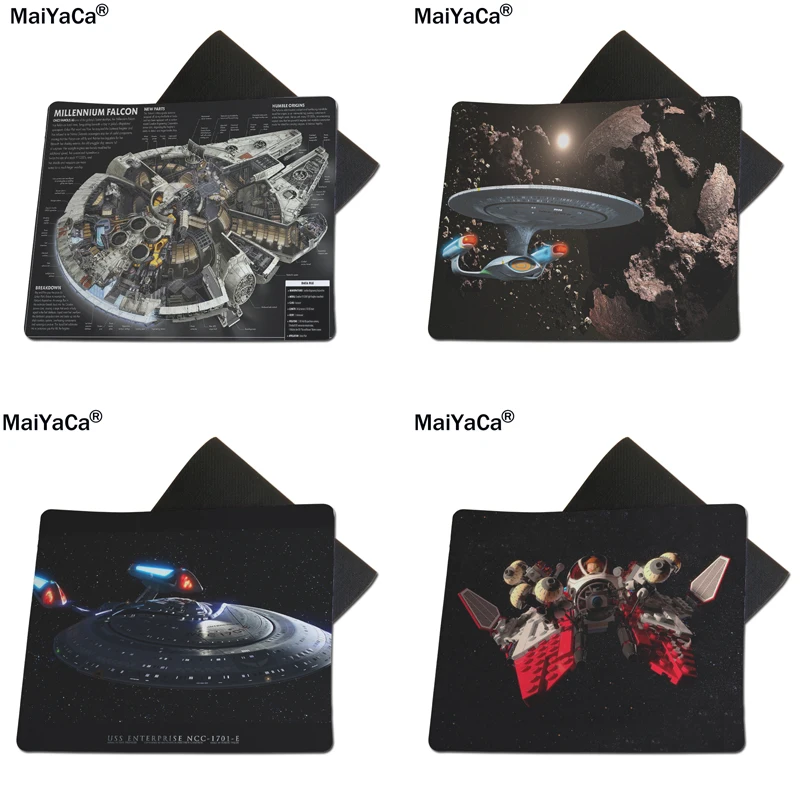 Коврики для мыши капитаны звездного предприятия новые компьютерные настольные
