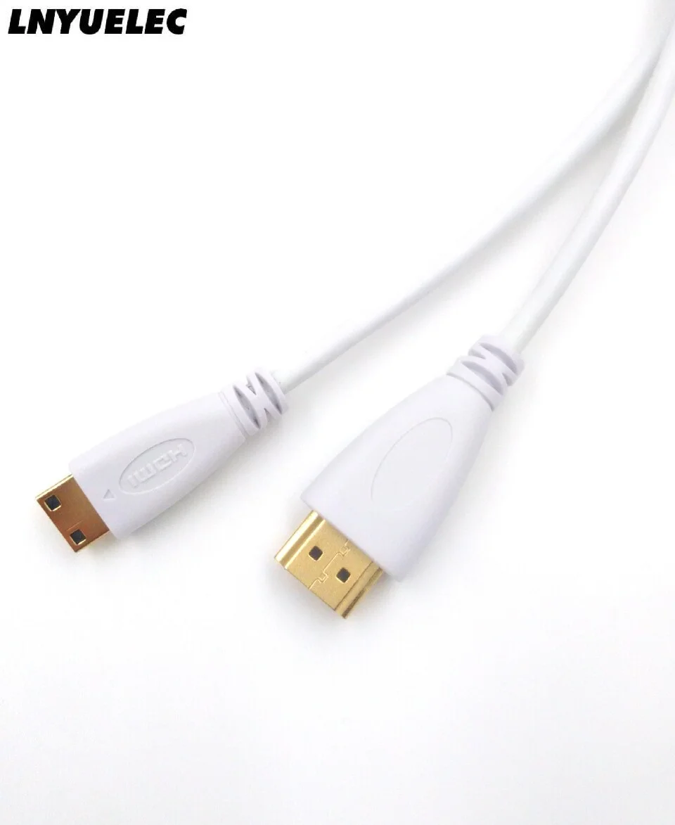 30 см 1 м 5 2 3 высокоскоростной позолоченный кабель HDMI-MINIHDMI штекер-штекер 4 Версия