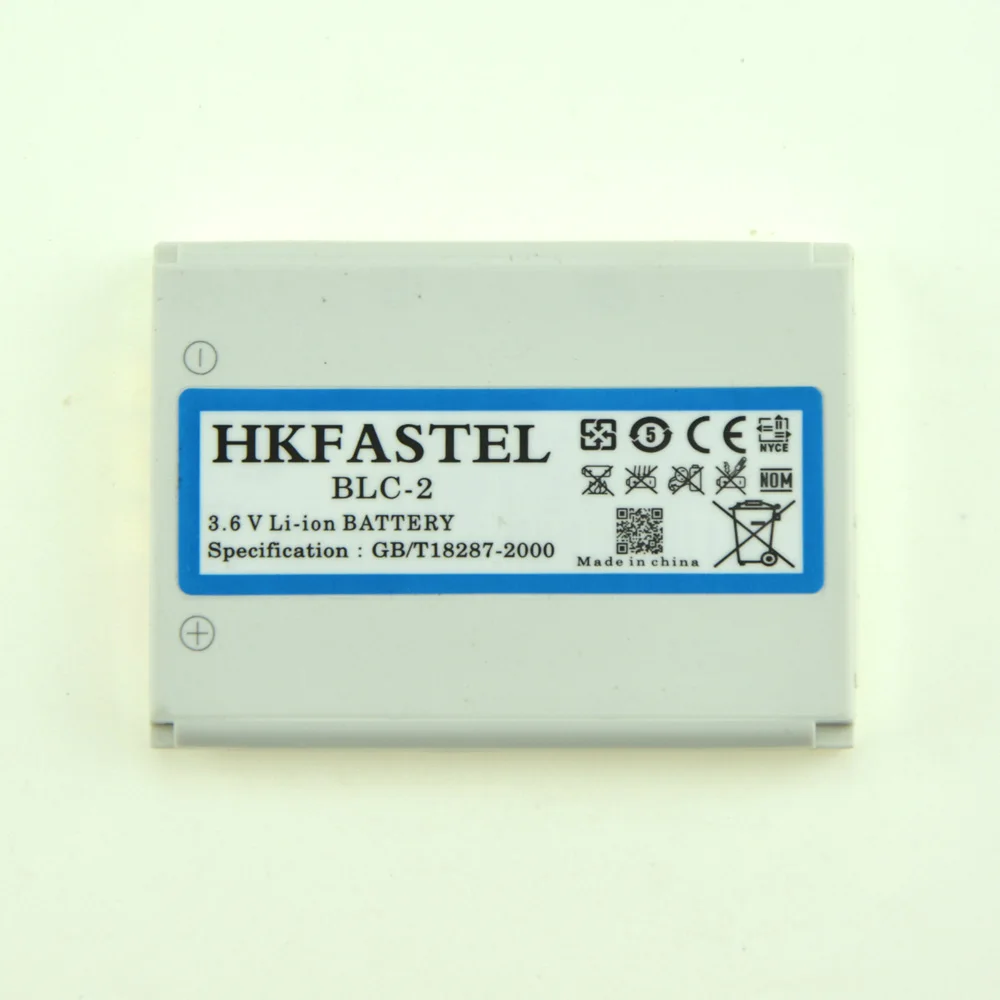 Новый аккумулятор HKFASTEL BLC 2 BLC2 для Nokia 3310 3330 3350 3410 3510 3510i 3530 5510 мобильный телефон|battery