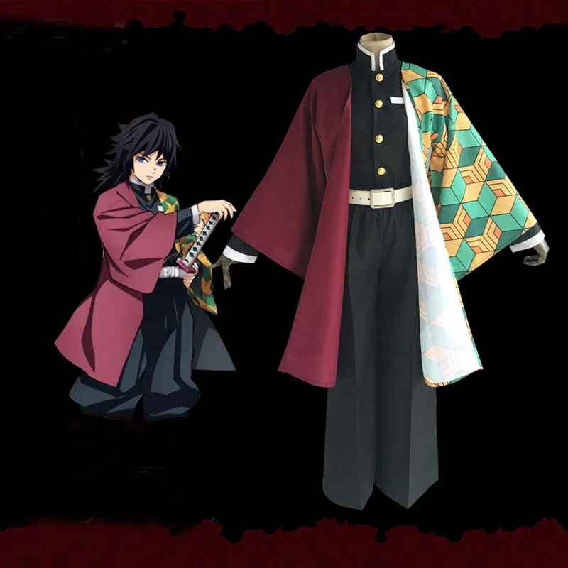 

New Anime Demon Slayer: Kimetsu no Yaiba Cosplay Tomioka Giyuu clothes Japanese Cosplay Costume