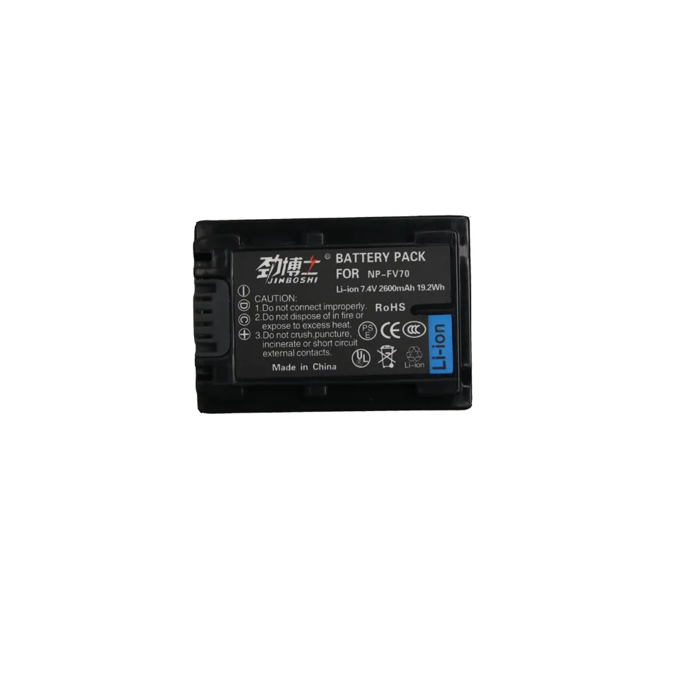 Аккумулятор для цифровой камеры Sony NP FV70 FV50 HDR CX150E CX170 CX760 PJ760|Цифровые аккумуляторы|