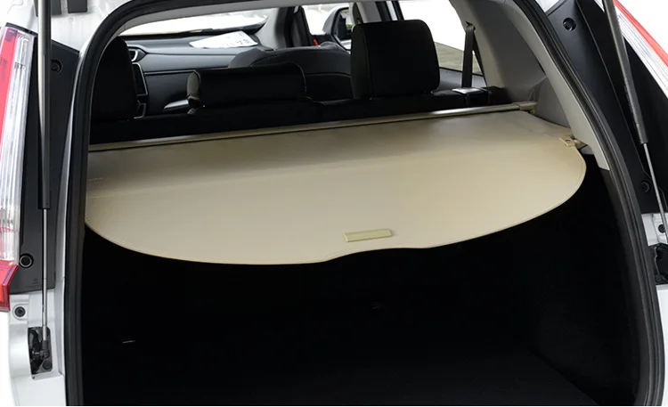 Для HONDA CRV CR-V 2017 2018 2019 алюминий + холст задняя крышка груза конфиденциальный экран