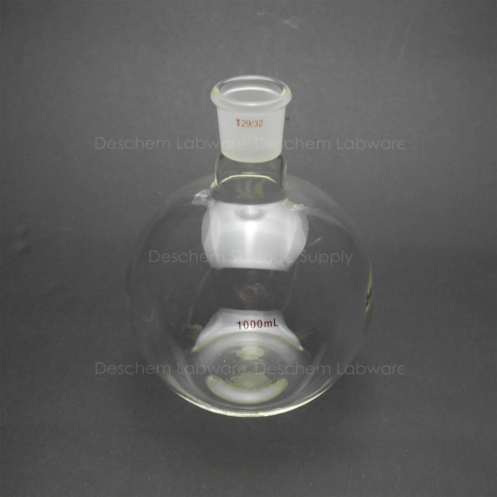 1000 мл 29/32 Sigle Neck стеклянная колба с плоским дном 1 1L лабораторное кипячение Bottle|bottle