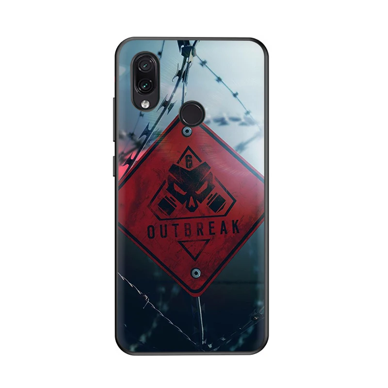B4 Мягкий чехол для телефона Rainbow Six Siege для Redmi 4A 4X5 6 5A 6A 7 Go Note 5 6 7 Pro - Цвет: B4