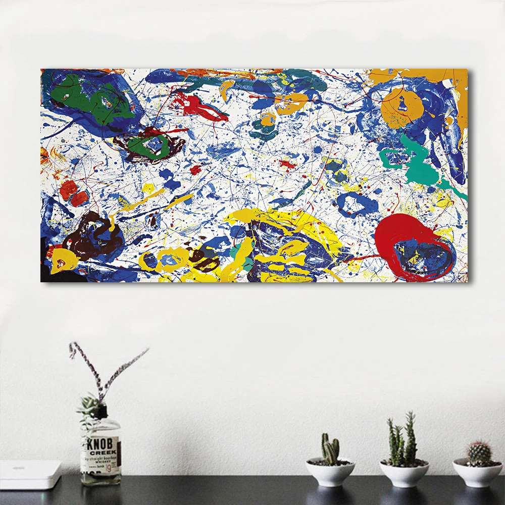 

JQHYART Living Room Modern Home Picture Living Room Still Life Decor Canvas Print Painting Art Pictures For No Frame