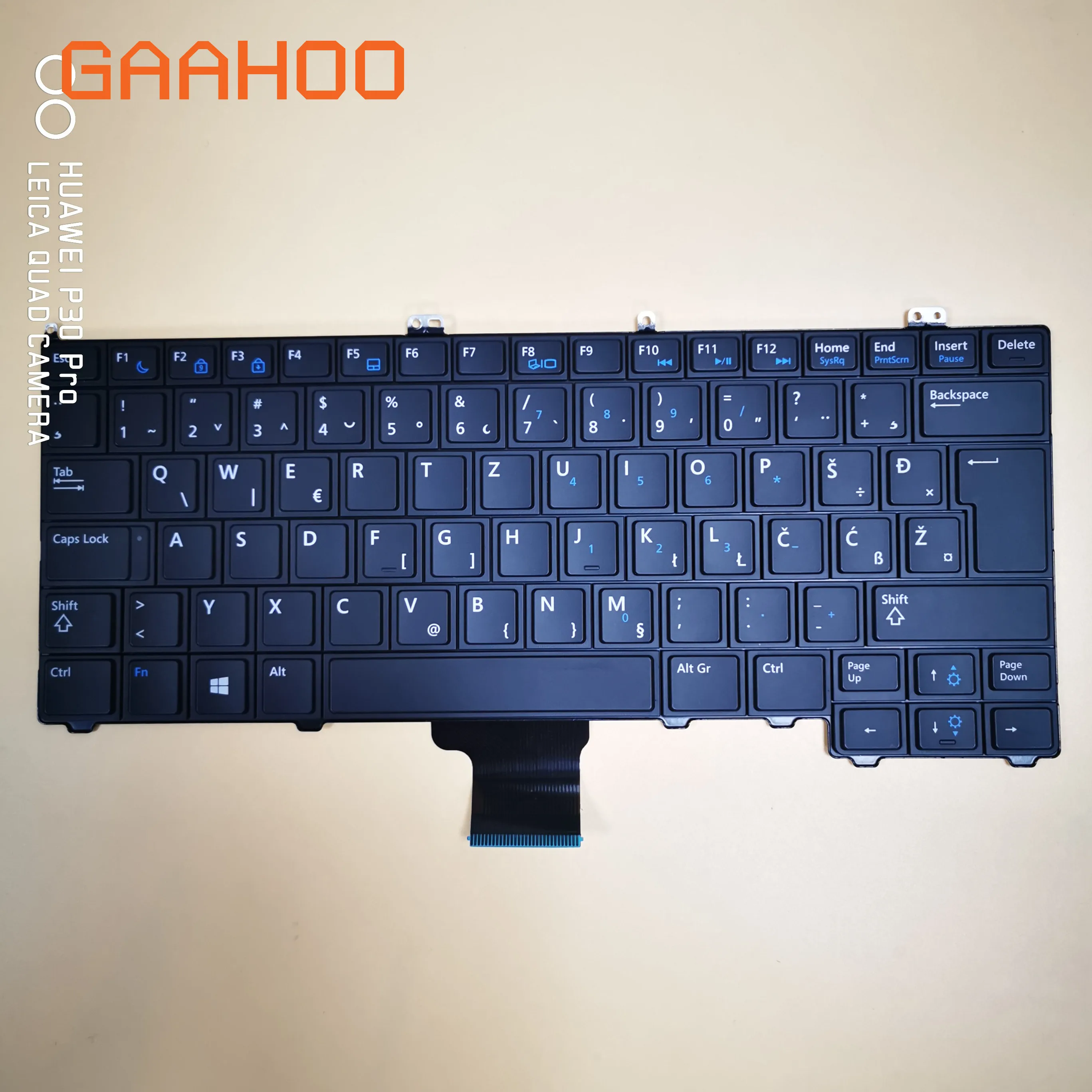 BR FR CAN CZ/SK GR/GE клавиатура HG для ноутбука DELL LATITUDE E7240 E7440|Клавиатуры замены| |