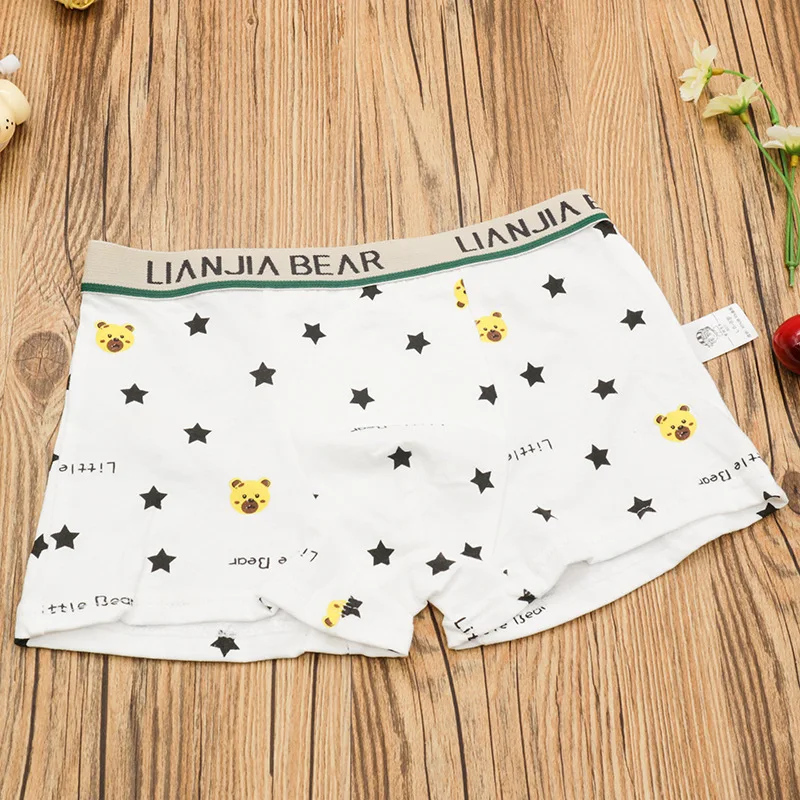 1 шт./лот с рисунком автомобиля из мультфильма трусы боксеры для мальчиков