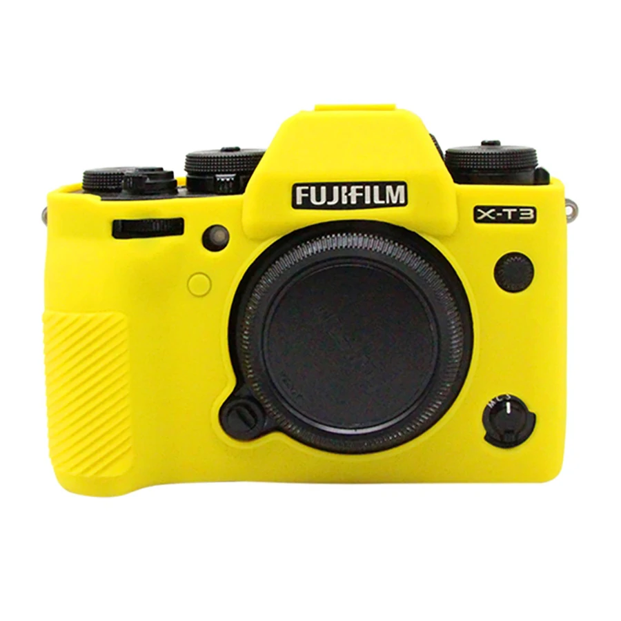 PULUZ мягкий силиконовый защитный чехол для FUJIFILM XT3 резиновый защитный чехол для камеры