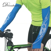 1 pair lengthen cycling arm sleeves sunscreen protection quick drying basketball running compression arm warmers protectors