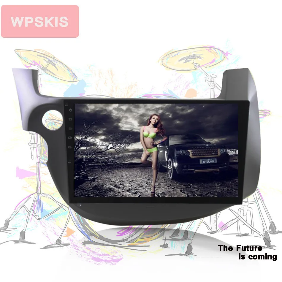 10 1 Android 0 автомобильный DVD GPS для HONDA FIT JAZZ 2007 2008 2009 2010 2012 2013 радио видео плеер 1280*720 RDS