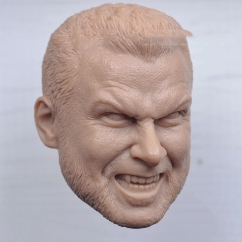 

1/6 Saber-tooth Tiger Liev Schreiber Unpainted Head Furious Version for 12''Bodies