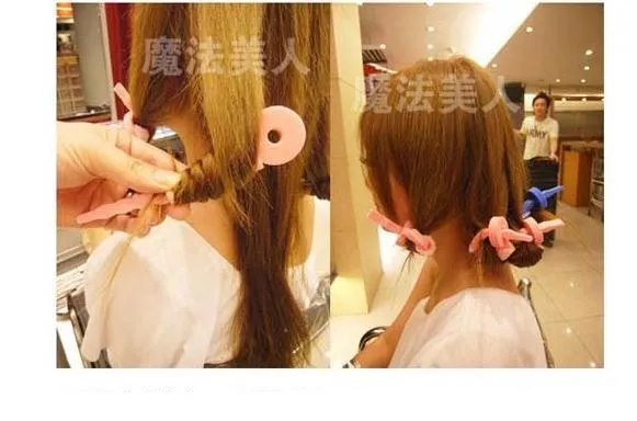 6 шт./партия губка-бигуди специальные бигуди поролоновые короткие волосы и