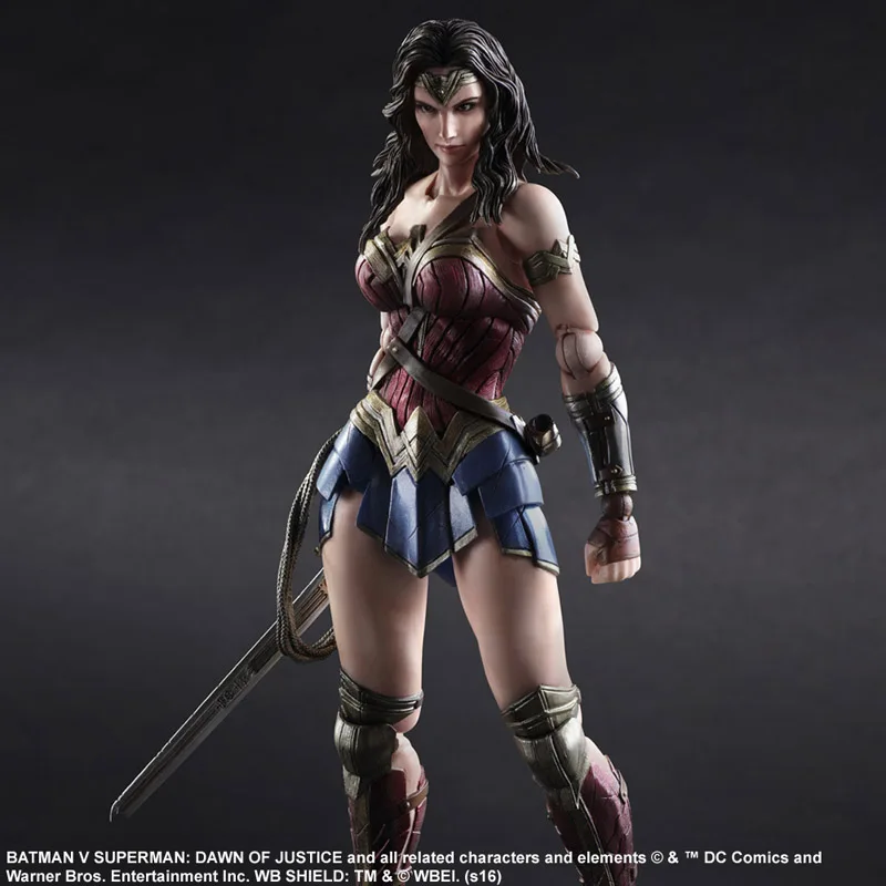 PLAY ARTS PA Kai Бэтмен против Супермена на рассвете справедливости чудо женщина экшн