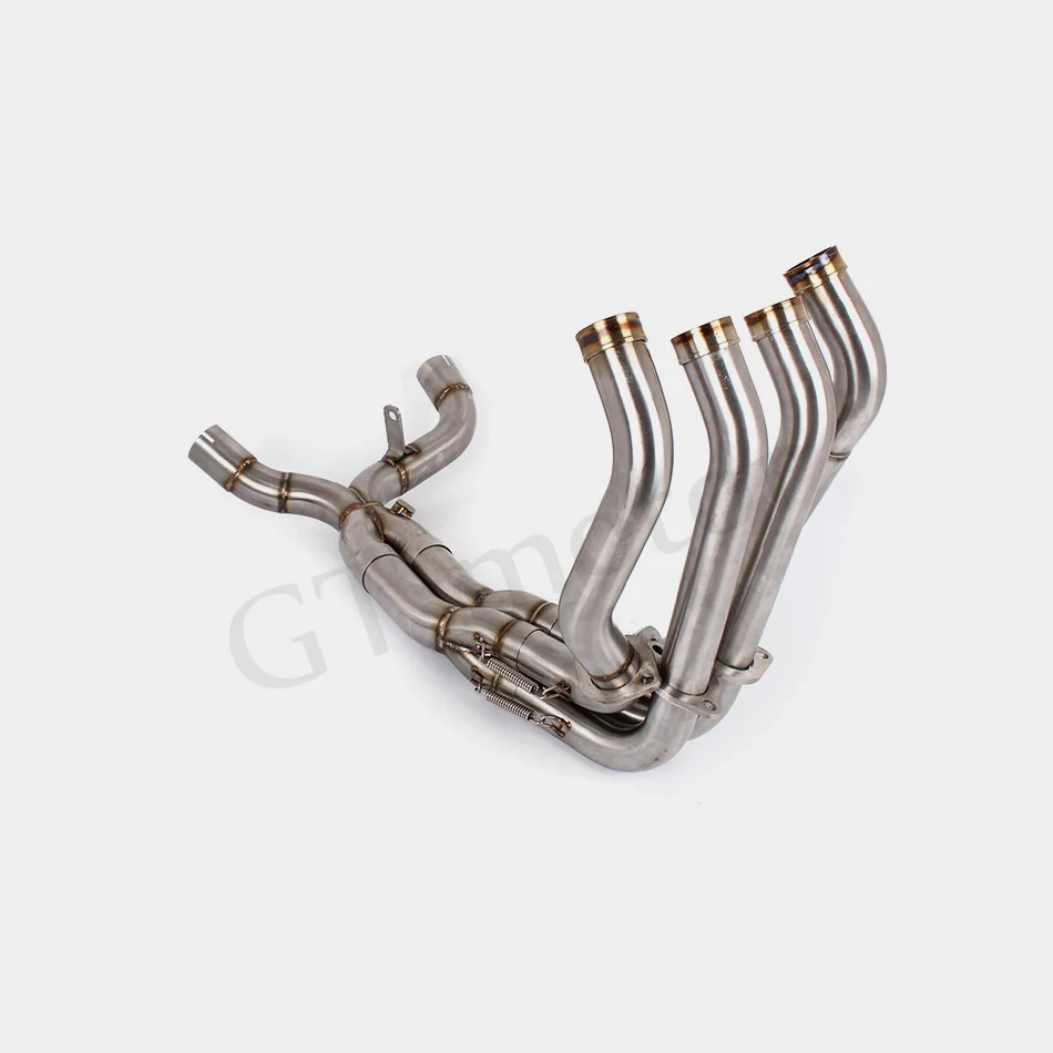 Полная выхлопная система мотоцикла Модифицированная Передняя Труба для