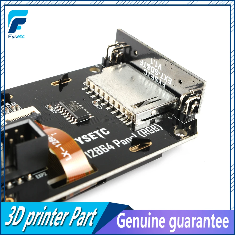 2 шт. Mini12864 SD Модуль расширения внешний кард-ридер разъем адаптер ридер для мини