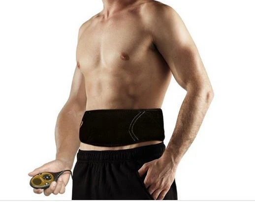 Rechargeable Muscle stimulator slimming massage belt  Male Abs Workout Belt EMS abdominal muscles belt with 7trainning modes