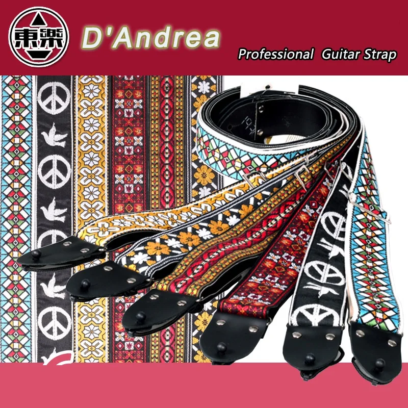 D'Andrea Ace серии Винтаж информацию о недостающем ремень для гитары|guitar strap|vintage guitar
